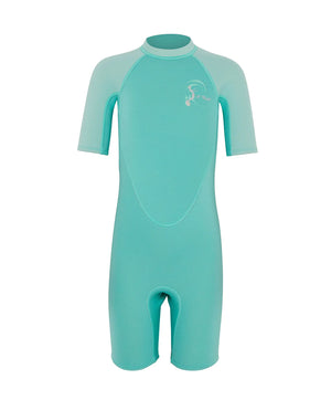 WETSUIT NIÑO - CORTO - GIRLS TODDLER REACTOR BZ SS SPRING 2MM - 3S26 MLDV/LAGN/MLDV