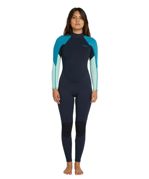 WETSUIT MUJER - WMNS REACTOR 2 BZ FULL 3/2MM 3S09 ABY/MRCO/LAGN