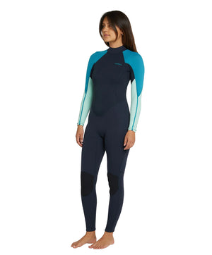 WETSUIT MUJER - WMNS REACTOR 2 BZ FULL 3/2MM 3S09 ABY/MRCO/LAGN