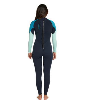 WETSUIT MUJER - WMNS REACTOR 2 BZ FULL 3/2MM 3S09 ABY/MRCO/LAGN