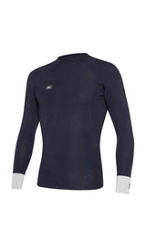 WETSUIT HOMBRE - JACKET - DEFENDER LS CREW REVO 1MM - FQ3 ABYSS/COOLGRY - VERANO 2020