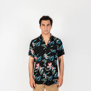 CAMISA M/C - O'NEILL HAWAII SHIRT - BLACK - VERANO 2021