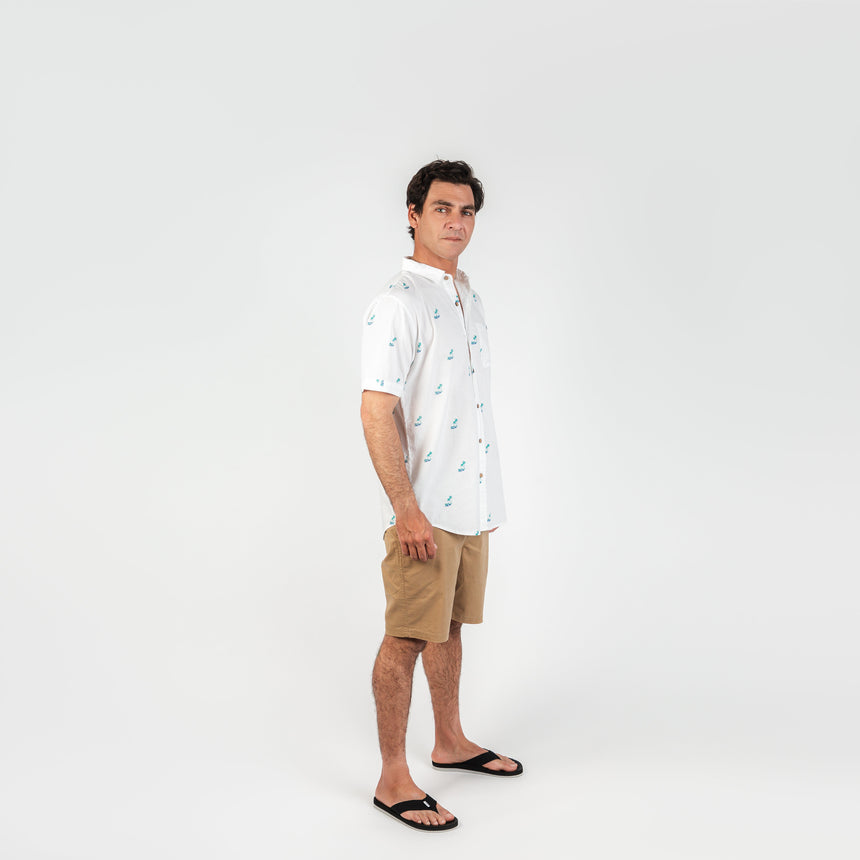 CAMISA M/C - O'NEILL SHIRT - WHITE - VERANO 2021