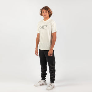 POLO M/C - LM WAVE T-SHIRT - POWDER WHITE - 3X119