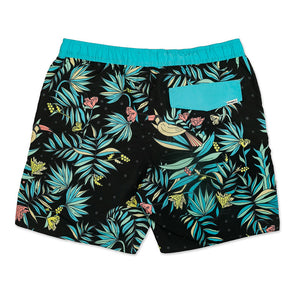 ROPA DE BAÑO HOMBRE - YES TOUCAN VOLLEY - BLACK - VERANO 2022