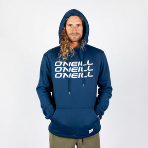 POLERON HOMBRE - LM TRIPLE STACK HOODIE  - INK BLUE - VERANO 2022