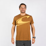 POLO M/C - LM ZOOM WAVE T-SHIRT - HARVEST GOLD - 3X119
