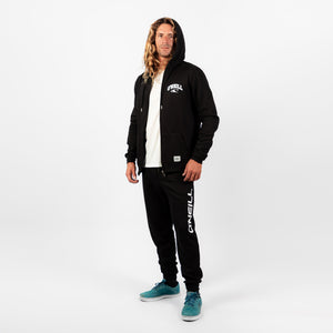 POLERON HOMBRE - LM STATE FULL ZIP HOODIE - BLACK OUT - VERANO 2022