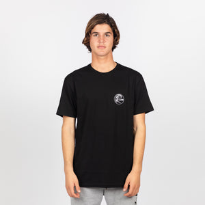 POLO M/C - CIRCLE SURFER T-SHIRT - BLACK OUT - 3X119