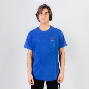 POLO M/C - CALIFORNIA T-SHIRT- SURF THE WEB BLUE - 3X119