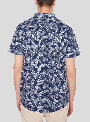 CAMISA M/C - HAWAII BLACK