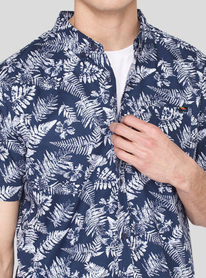 CAMISA M/C - HAWAII BLACK