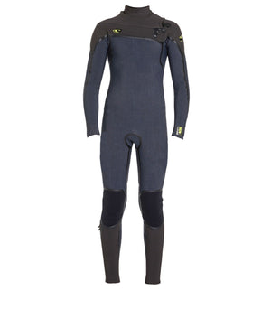 WETSUIT NIÑO - LARGO - YOUTH PSYCHO 1 FUZE 3/2MM  - GX9 ACIDWASH/RAVEN/RAVEN - INVIERNO 2020