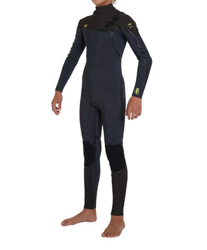 WETSUIT NIÑO - LARGO - YOUTH PSYCHO 1 FUZE 3/2MM  - GX9 ACIDWASH/RAVEN/RAVEN - INVIERNO 2020