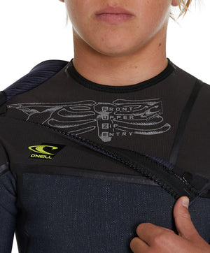 WETSUIT NIÑO - LARGO - YOUTH PSYCHO 1 FUZE 3/2MM  - GX9 ACIDWASH/RAVEN/RAVEN - INVIERNO 2020