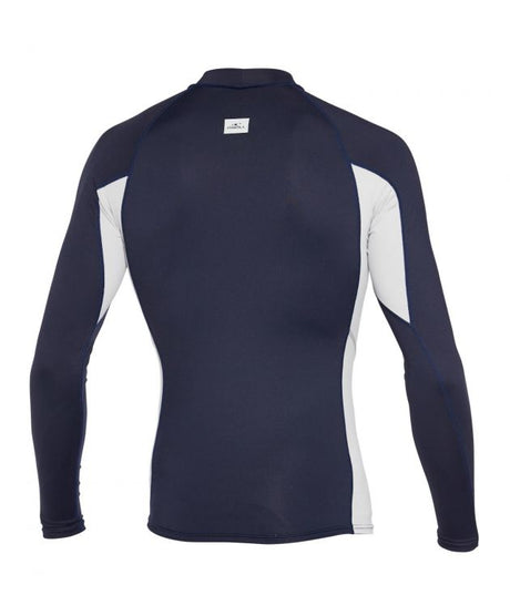 LYCRA - HOMBRE - SKINS LS CREW - FY2 ABYSS/CGREY/ABYSS