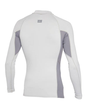 LYCRA - HOMBRE - SKINS LS CREW - EZ2 CGREY/SMK/CGREY