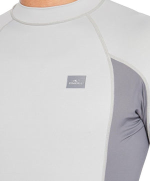 LYCRA - HOMBRE - SKINS LS CREW - EZ2 CGREY/SMK/CGREY