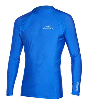 LYCRA - HOMBRE - BASIC SKINS LS CREW - 018 PACIFIC