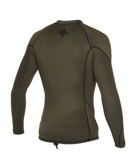 WETSUIT HOMBRE - JACKET - HYPERFREAK 1.5MM TB3X LS CREW - CW4 DKOLIVE/DKOLIVE