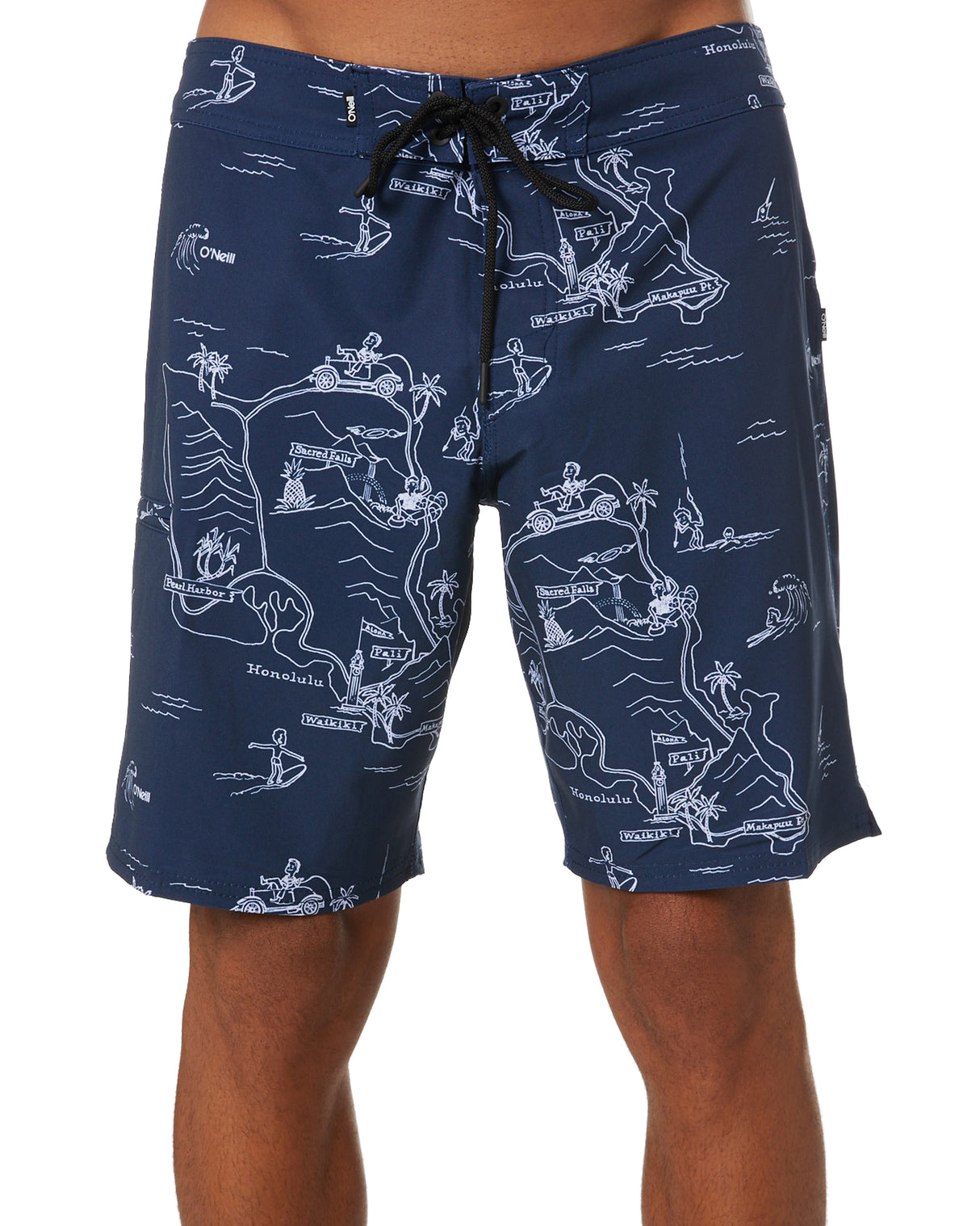 ROPA DE BAÑO HOMBRE - DA ROCK BOARDSHORT - NVY NAVY - VERANO 2021