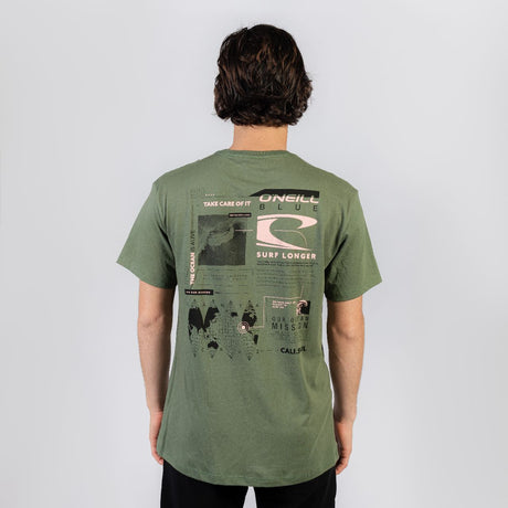 POLO M/C - DULCE T-SHIRT- DEEP LICHEN GREEN - 3X119