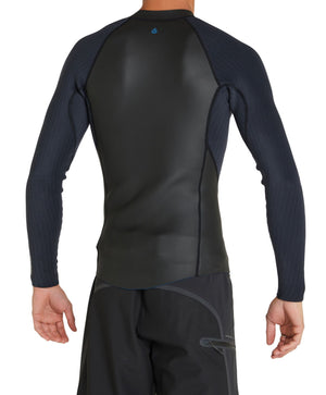 WETSUIT HOMBRE - JACKET - BLUEPRINT FZ LS JACKET 2MM - A00 BLK/BLK - VERANO 2022