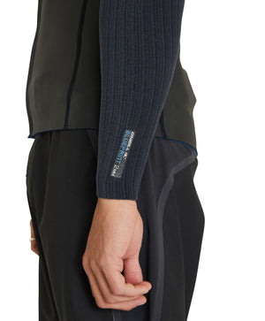 WETSUIT HOMBRE - JACKET - BLUEPRINT FZ LS JACKET 2MM - A00 BLK/BLK - VERANO 2022