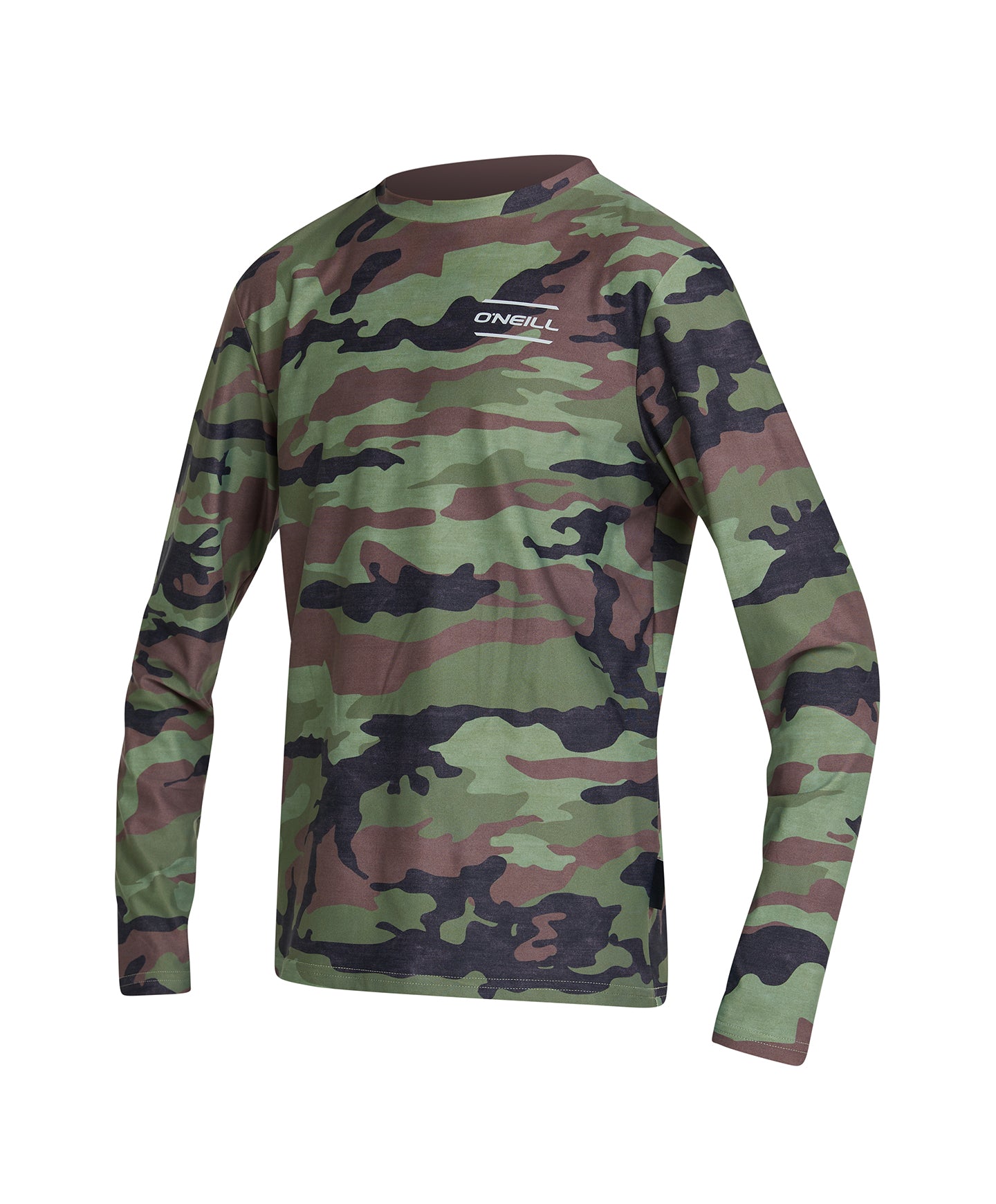 LYCRA NIÑOS - BOYS MISSION UV LS TEE - CAMO