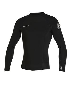 WETSUIT HOMBRE - JACKET -DEFENDER LS CREW  2/1MM - A00 BLK/BLK/BLK - VERANO 2023