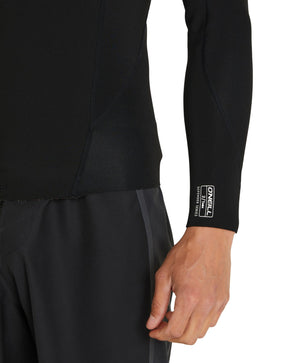 WETSUIT HOMBRE - JACKET -DEFENDER LS CREW  2/1MM - A00 BLK/BLK/BLK - VERANO 2023