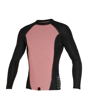 WETSUIT HOMBRE - JACKET -DEFENDER LS CREW  2/1MM - A00 BLK/BLK/BLK - VERANO 2023