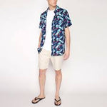 CAMISA M/C -O'NEILL HAWAII SHIRT - BLUE