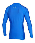 LYCRA - HOMBRE - BASIC SKINS LS CREW - 018 PACIFIC