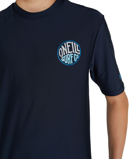 LYCRA NIÑOS - BOYS REACTOR UV SS SURF TEE - ABY ABYSS - VERANO 2023