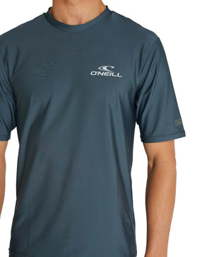 LYCRA - HOMBRE - REACTOR UV SS RASH TEE - 341 GHOST GREEN - VE22