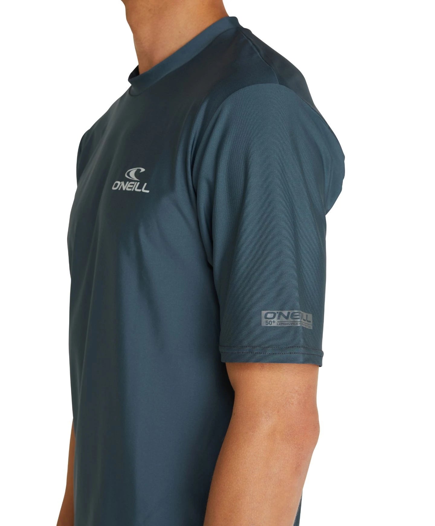 LYCRA - HOMBRE - REACTOR UV SS RASH TEE - 341 GHOST GREEN - VE22