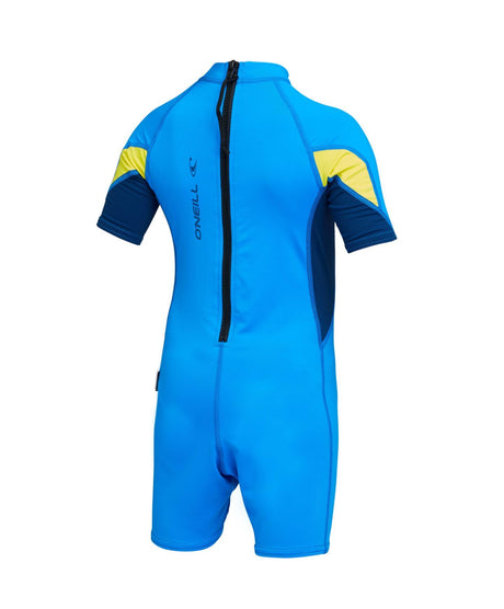 LYCRA NIÑOS -BOYS TODDLER SPF SS SPRING RASHSUIT - HO7 BRTBLU/MARINE/YELLOW - VERANO 2022