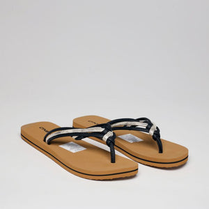 WOMAN´S SANDAL  - BLACK/SILVER