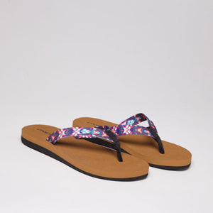 WOMAN´S SANDAL - BLACK/FUSCHIA