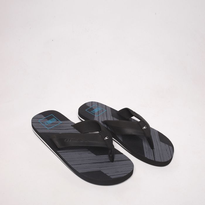SANDALIA HOMBRE - BLACK / TURQUESE