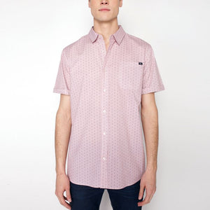 CAMISA M/C - BURGUNDY