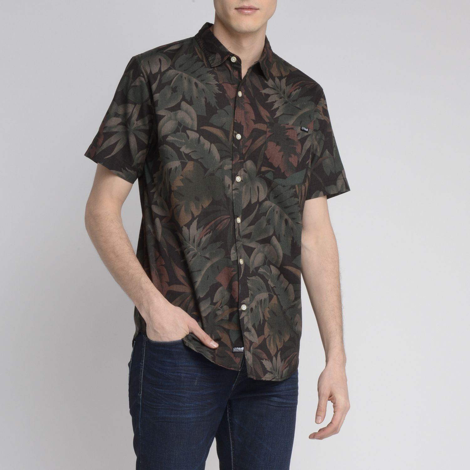 CAMISA M/C - O'NEILL SHIRT - LEAF GREEN - VE22