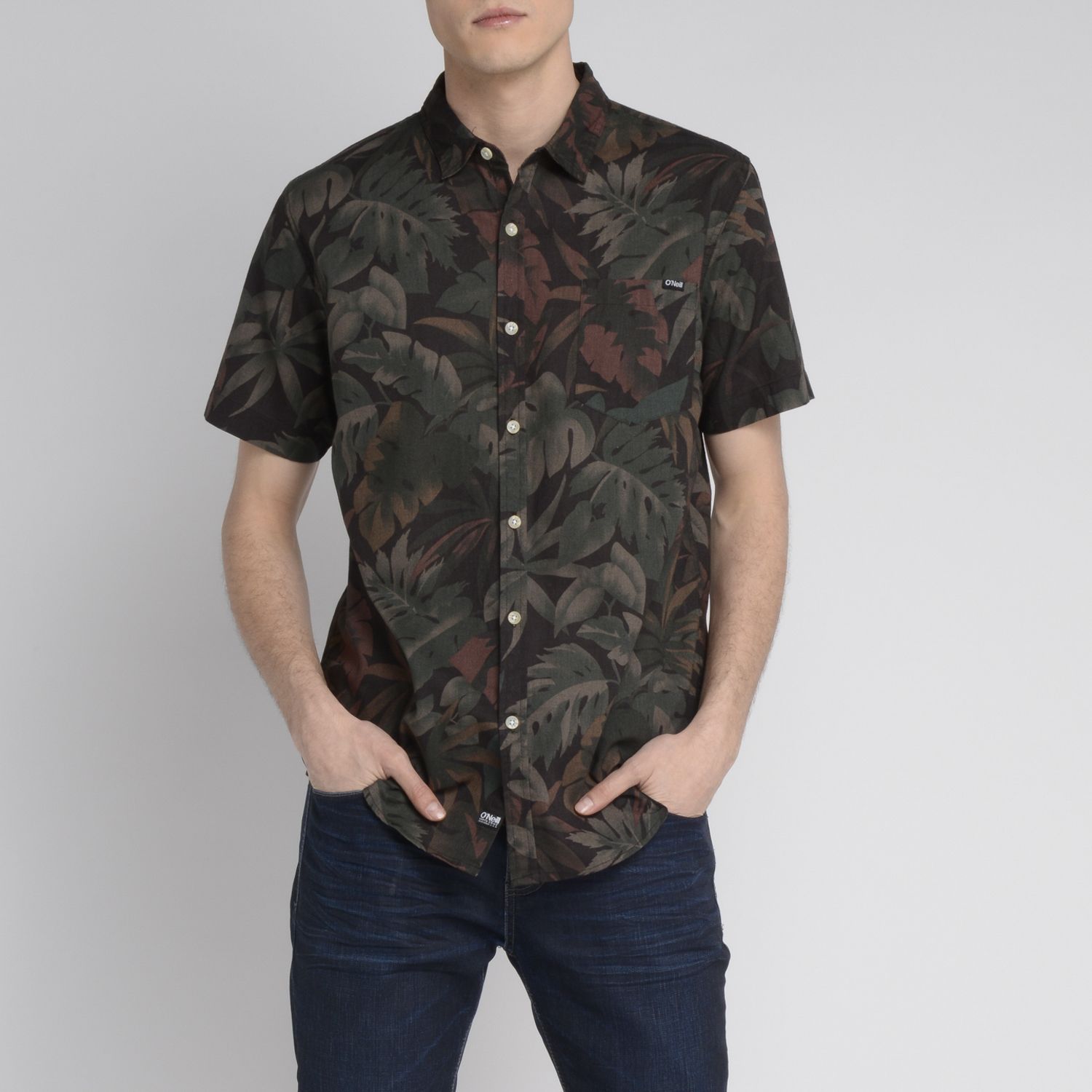 CAMISA M/C - O'NEILL SHIRT - LEAF GREEN - VE22