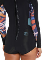 WETSUIT MUJER -  BAHIA BZ LS MID SPRING 2MM - NT2 BLK/NVT/EUC