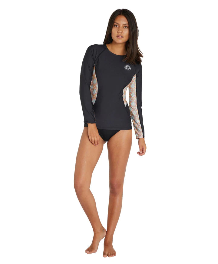 LYCRA MUJER - CRESCENT UV LS RASH VEST  - ALX ALEXA - VE22
