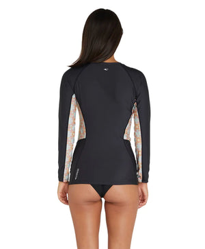 LYCRA MUJER - CRESCENT UV LS RASH VEST  - ALX ALEXA - VE22