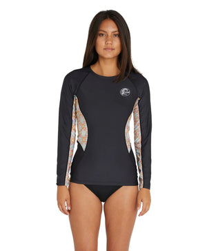 LYCRA MUJER - CRESCENT UV LS RASH VEST  - ALX ALEXA - VE22