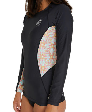 LYCRA MUJER - CRESCENT UV LS RASH VEST  - ALX ALEXA - VE22